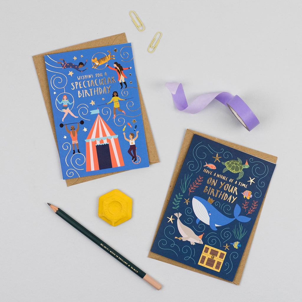 Whale of a Time Birthday Card