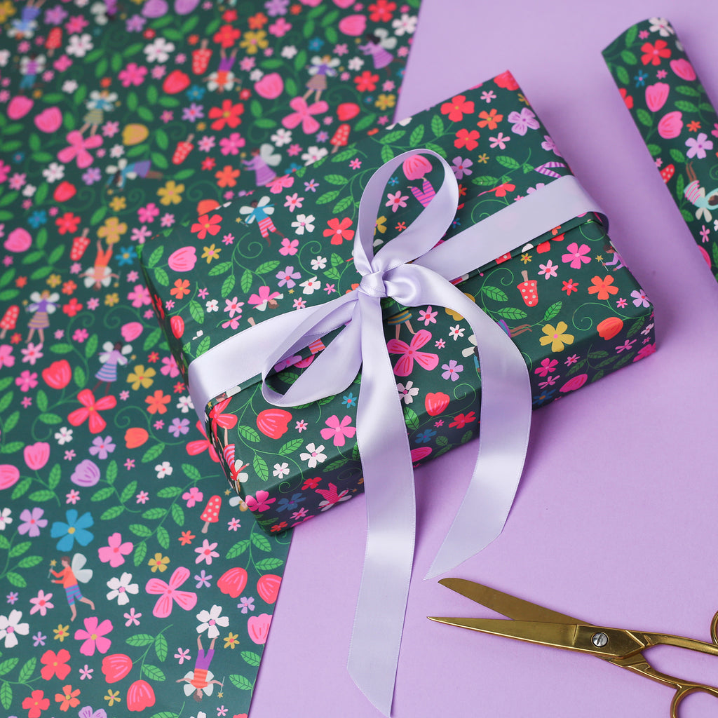 Fairy Garden Wrapping Paper