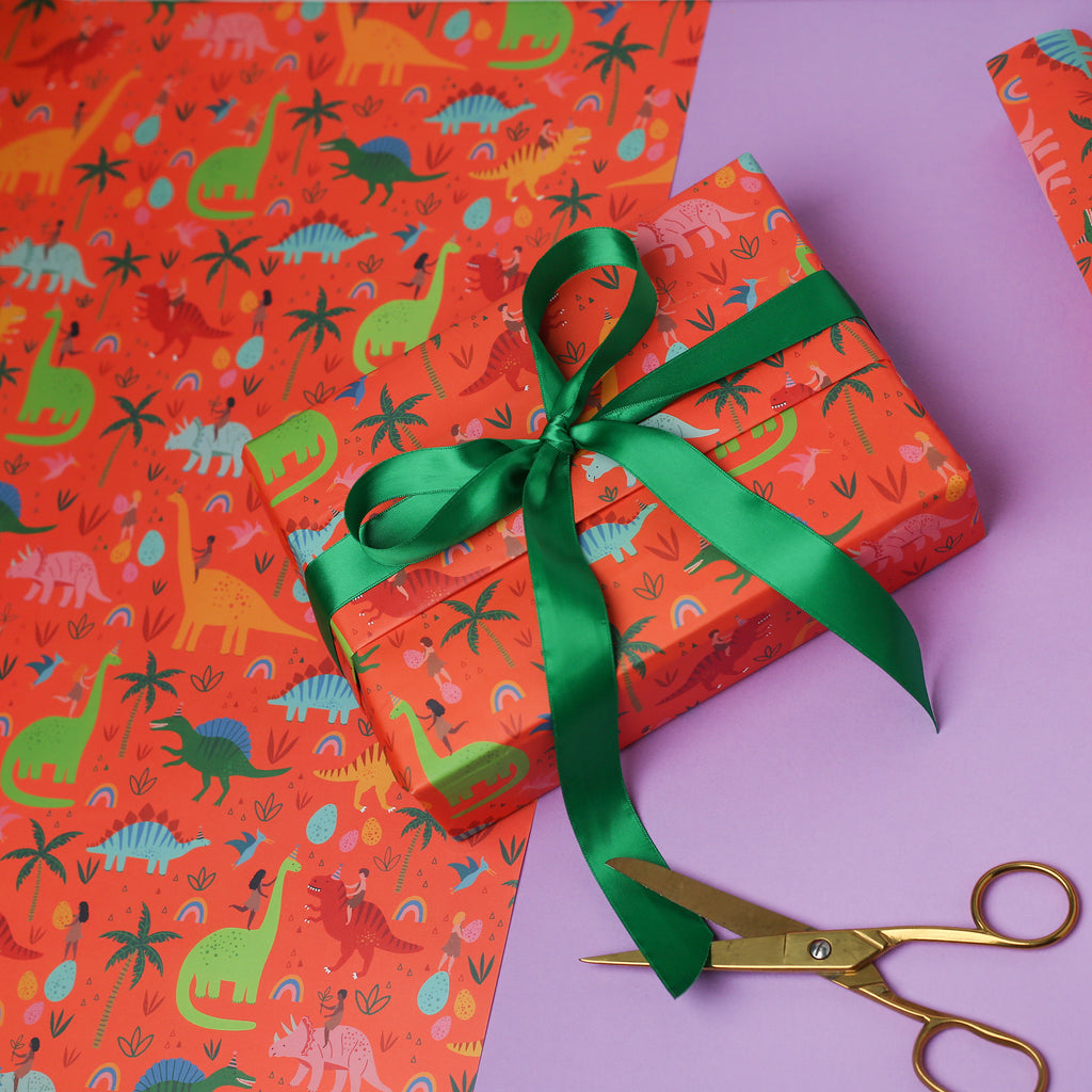 Dinosaur Wrapping Paper