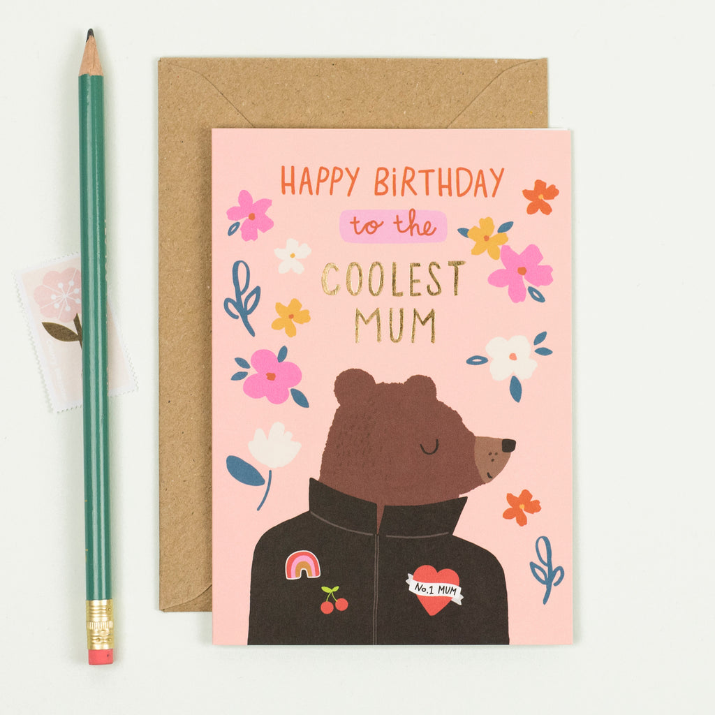 Coolest Mum birthday card