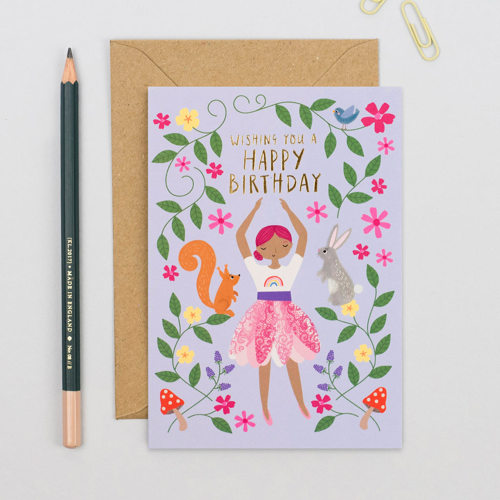 Twinkle Toes Kid's Birthday Card