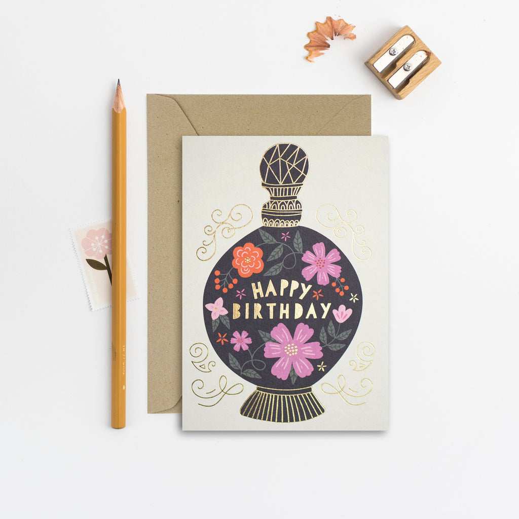 Perfume Happy Birthday Card