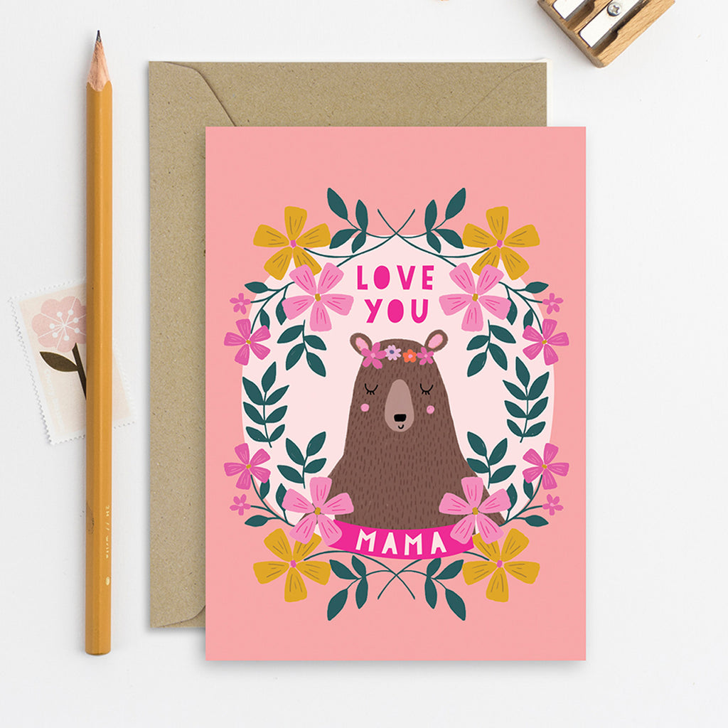 Mama Bear Mother's Day Card
