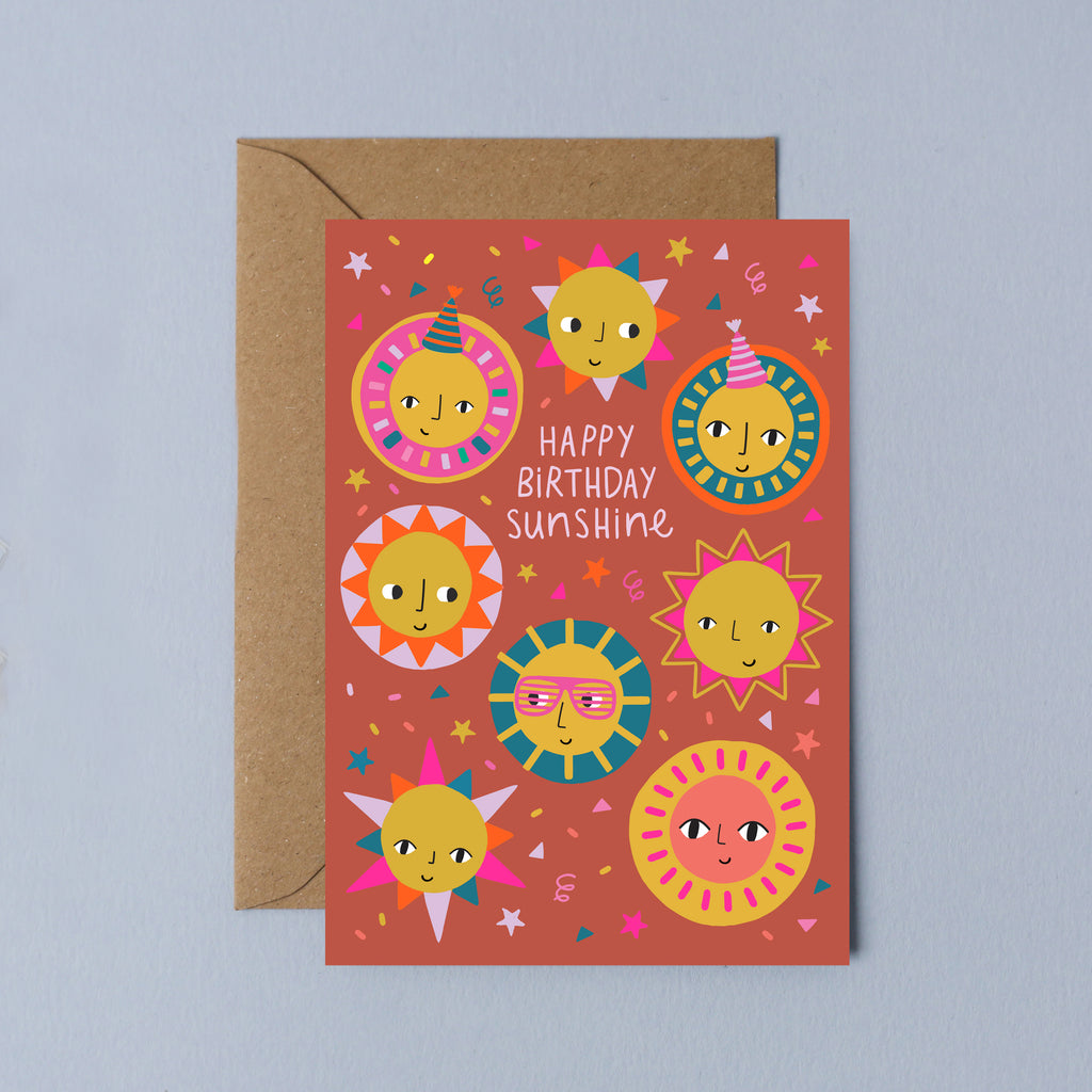 Party Sunshine Kid's Birthday Card
