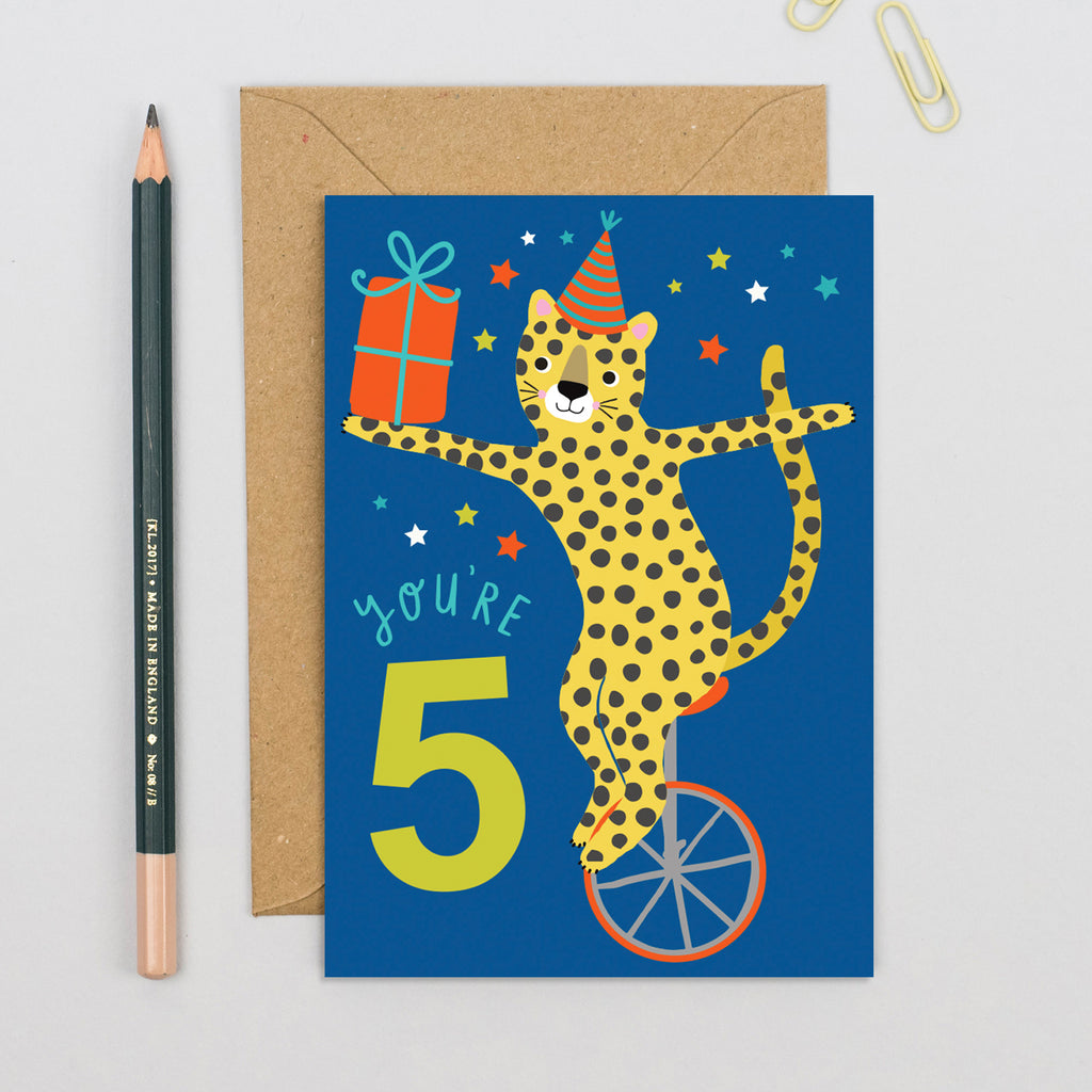 Leopard Age Card 5